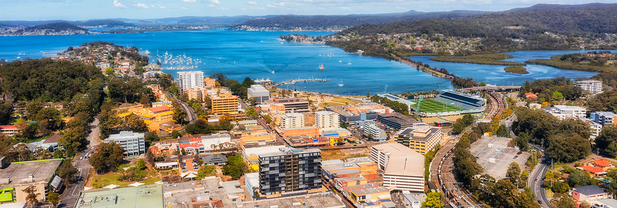 Aerial Photo Of Central Coast Nsw